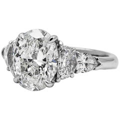 JB Star Diamond Engagement Ring