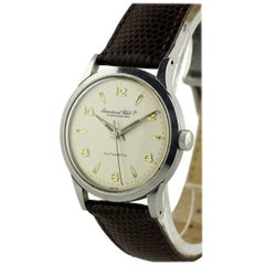 Vintage IWC Stainless Steel Cal 852 Automatic wristwatch, 1952