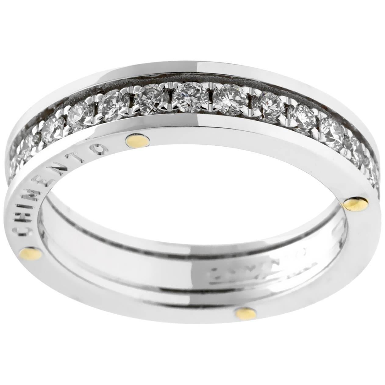 Chimento Diamond Eternity White Gold Ring For Sale
