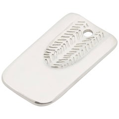 JvdF Sterling Silver ID Pendant 4
