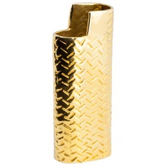 JvdF Yellow Gold Lighter Case