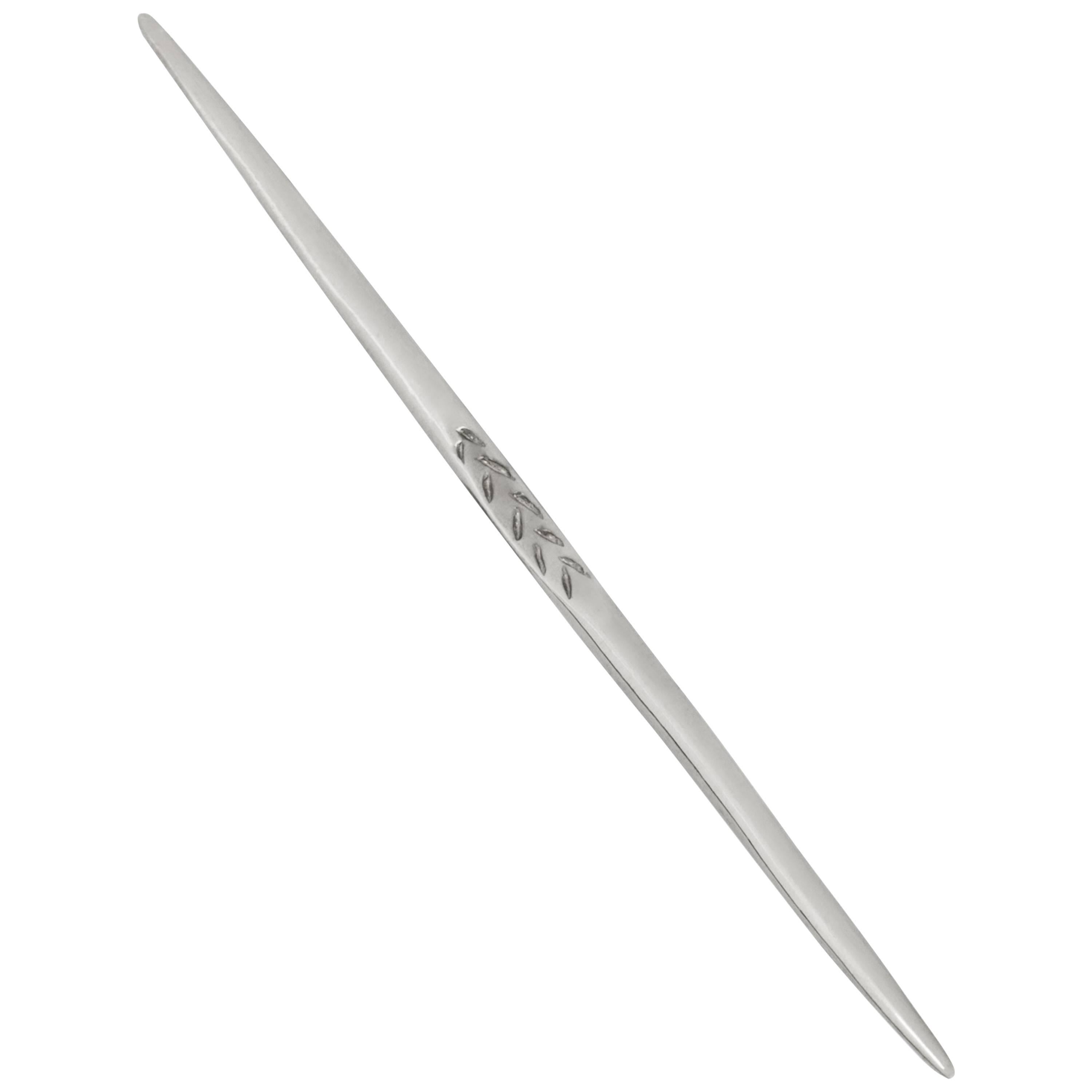 JvdF Sterling Silver Toothpick For Sale