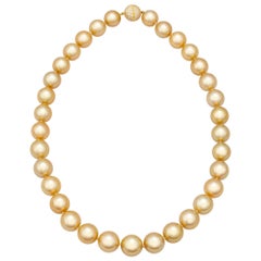 South Sea Golden Pearl Necklace