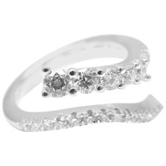 Damiani Eden Diamond White Gold Band Ring