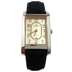 Baume & Mercier Stainless Steel Hampton Automatic Wristwatch