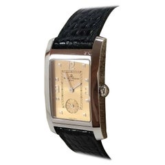 Baume & Mercier Stainless Steel Copper dial Hampton quartz Wristwatch 