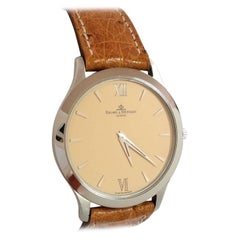 Baume & Mercier Stainless Steel Classima Extra Flat Quartz Wristwatch
