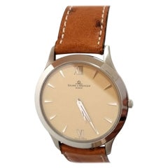 Baume & Mercier Stainless Steel Classima Extra Flat Quartz Wristwatch