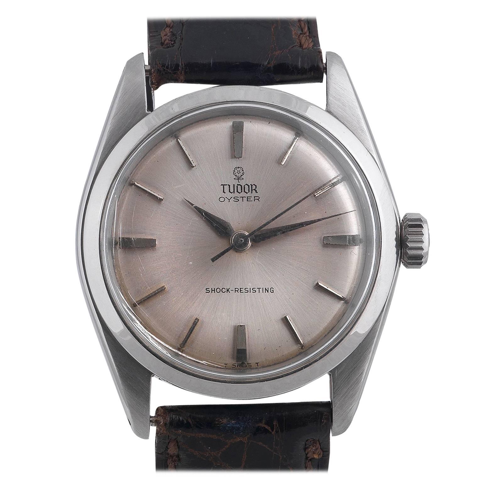 Tudor Rolex Stainless Steel Oyster Royal manual wristwatch Ref 7934, circa 1965