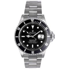 Rolex Stainless Steel Submariner Automatic Wristwatch Ref 16610 1