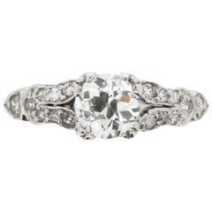 Art Deco Diamond Solitaire Ring, circa 1920s