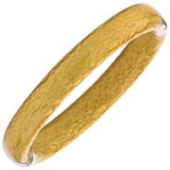 Lampenarmband aus Sterlingsilber und Gold-Emaille