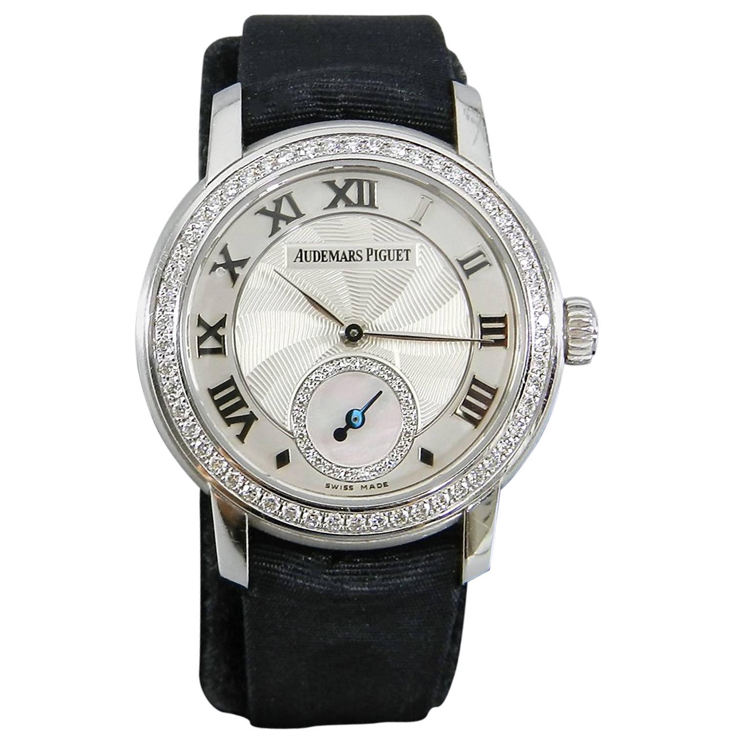 Audemars Piguet Lady Audemars White Gold Diamond Wristwatch