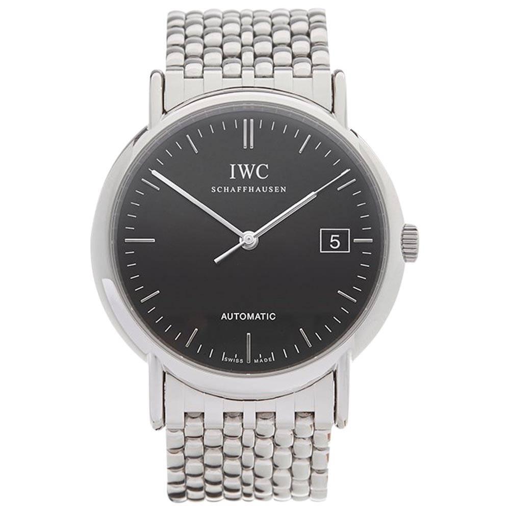 IWC Stainless Steel Portofino Automatic Wristwatch, 2000s