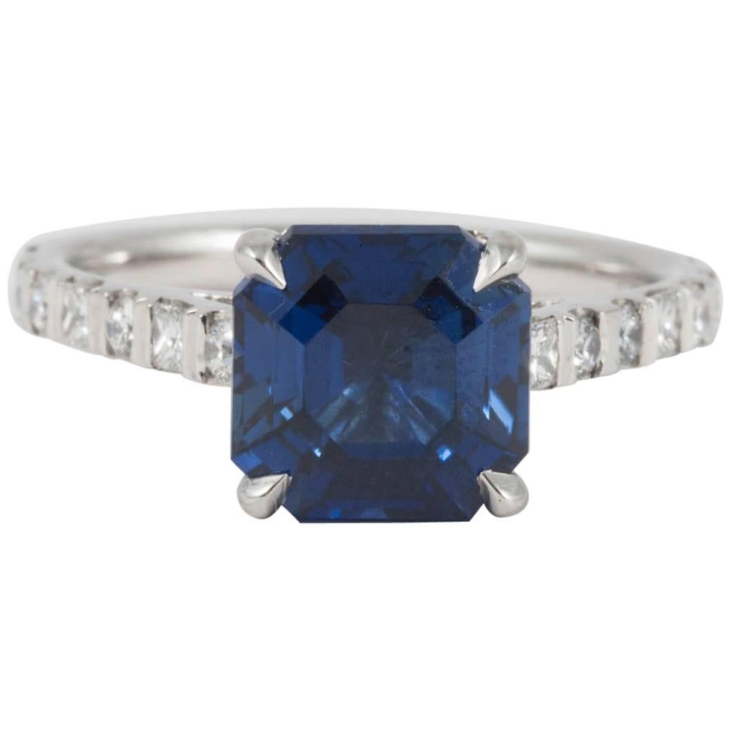 Code by Edge Platinum, Diamond and Ethical Don't Waste Beauty Sapphire For Sale