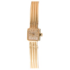 1950s Rolex 14K Yellow Gold Ladies Wrist Watch