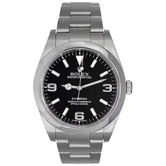 Rolex Stainless Steel Explorer Automatic Wristwatch Ref 214270