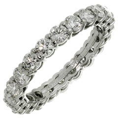 Tiffany & Co. Embrace Diamond Platinum Band Ring