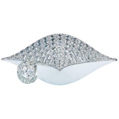 Towe Norlen Star Pillow 3.71 Carat Contemporary Diamond Pendant