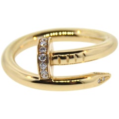 Cartier Diamant Rosa Gold Juste Un Clou Nagel Ring
