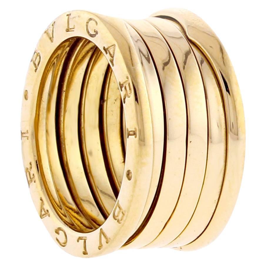 Bvlgari B.zero1 Gold Five-Band Ring