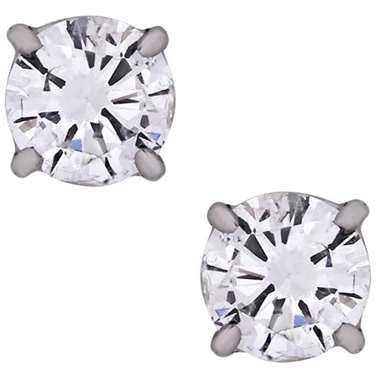 Diamond Stud Earrings