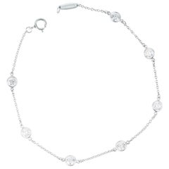 Tiffany & Co. Elsa Peretti Diamonds By the Yard Platin-Armband