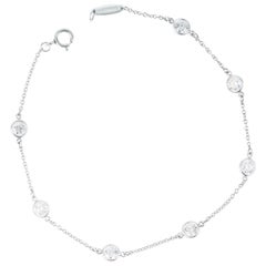 Tiffany & Co. Elsa Peretti Diamonds By the Yard Platinum Bracelet