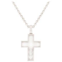 Chopard Pendentif Croix Happy Diamonds