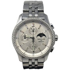 Breitling Bentley stainless steel Mark VI Complications mechanical wristwatch