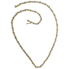 Diamond and Gold Necklace