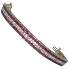 Ruby and Diamond Bracelet Ruby and Diamond Bracelet