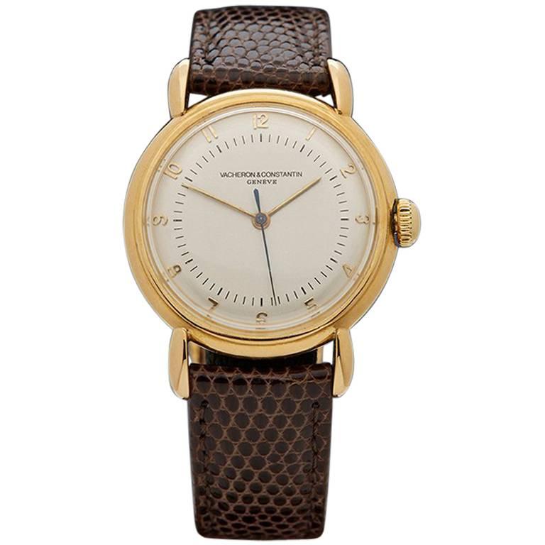 Vacheron Constantin Ladies Yellow Gold Vintage Mechanical Wristwatch, 2000s