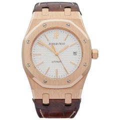 Audemars Piguet Rose Gold Royal Oak Automatic Wristwatch Ref W3442
