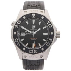 Used TAG Heuer Stainless Steel Aquaracer Automatic Wristwatch, 2017