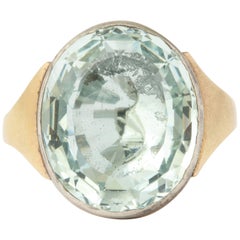 Brillant Georgian Aquamarin Ring