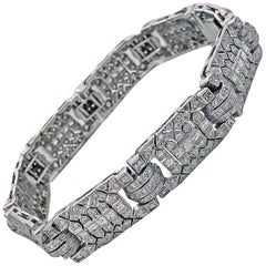 Art Deco Diamond Bracelet