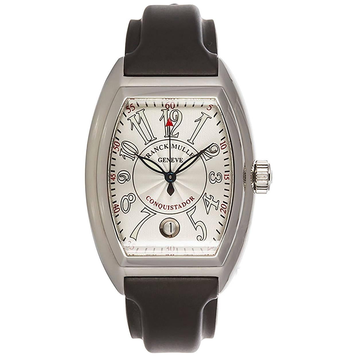 Franck Muller Stainless Steel Conquistador Automatic Wristwatch Ref 8005 SC 