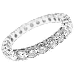 tiffany engagement ring Tiffany
Co. Diamond Shared Setting Wide Platinum Band Ring
