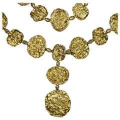 Vintage Cartier Vermeil Belt Necklace, circa 1970