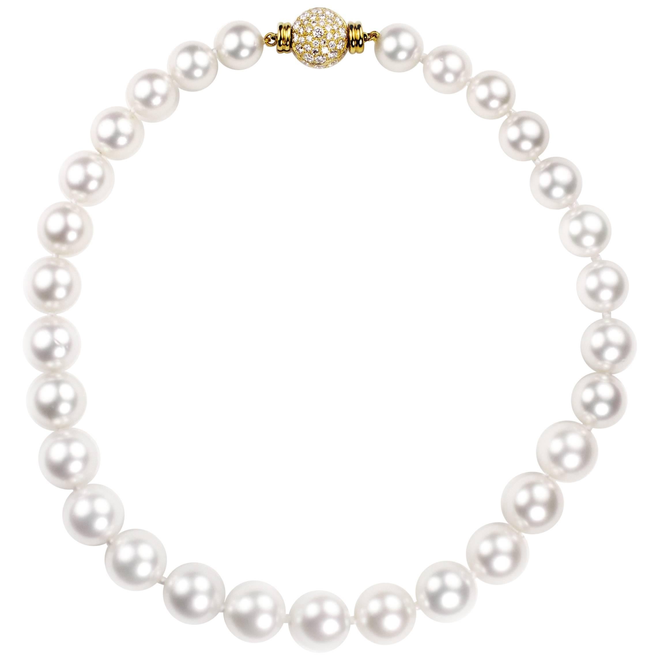 Julius Cohen South Sea Cultured Pearl Necklace
