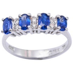 Sapphire Band Ring