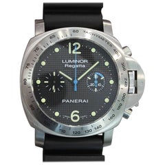 Panerai Stainless Steel Luminor Regatta Chronograph Manual wristwatch, 2008