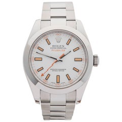 Rolex Stainless Steel Milgauss Automatic Wristwatch Ref 116400, 2010