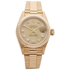 Rolex Ladies Yellow Gold Datejust Automatic Wristwatch Ref 69178, 1994