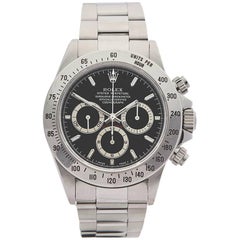 Retro Rolex Stainless Steel Daytona Patrizzi Zenith Automatic Wristwatch, 1996