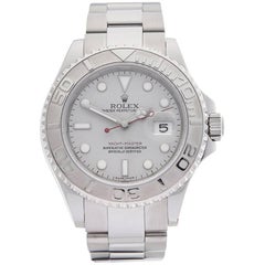 Rolex Rolesium Stainless Steel Yacht-Master Automatic Wristwatch, 2005