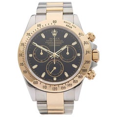 Rolex Yellow Gold Stainless Steel Daytona Automatic Wristwatch Ref 116523, 2005