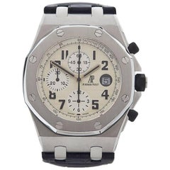 Audemars Piguet Stainless Steel Royal Oak Offshore Safari Automatic Wristwatch