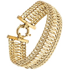 Intricate 9 Carat Gold Bracelet